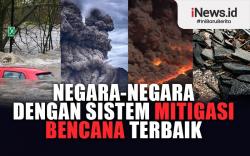 Infografis Negara-Negara dengan Sistem Mitigasi Bencana Terbaik di Dunia