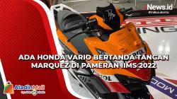 Ada Honda Vario Bertanda Tangan Marquez di Pameran IIMS 2022
