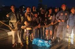 Ular Piton 4 Meter Masuk Bandara Juwata Tarakan, Penumpang Pesawat Panik