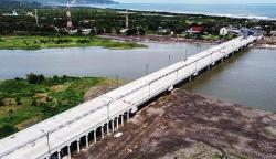 Progres Pembangunan Jembatan Kretek II Parangtritis Sepanjang 2.015 Meter