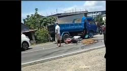 Bonceng Adiknya yang Masih SD, Pelajar SMP di Wajo Tewas Terlempar Dihantam Truk