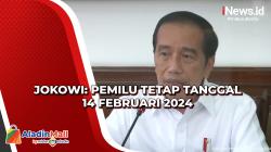 Jokowi: Pemilu Tetap Tanggal 14 Februari 2024