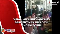 Viral Video Aksi Premanisme Berhentikan Bus dan Ancam Sopir di Bojongsoang Bandung