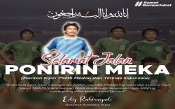 Legenda Timnas Indonesia dan PSMS Medan Ponirin Meka Wafat, Edy Rahmayadi Sampaikan Duka