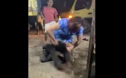 Video Viral Perempuan Berdaster Smackdown Pencuri HP Akhirnya Berujung Damai