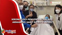 Video Kronologi Penyerangan Ade Armando Saat Demo 11 April