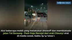 Anggota Klub Mobil Showoff dan Blokade Tol Soroja Bandung, Polisi: 1 Pelaku Ditilang<