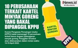 Infografis 10 Perusahaan Terkait Kartel Minyak Goreng yang Bakal Dipanggil KPPU