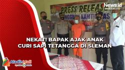 Bapak di Sleman Nekat Ajak Anak Curi Sapi Tetangga