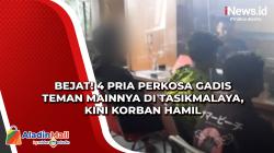 Bejat! 4 Pria Perkosa Gadis Teman Mainnya di Tasikmalaya, Kini Korban Hamil<