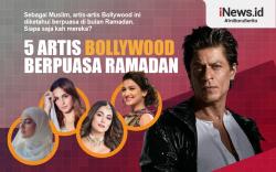Infografis Artis Bollywood Berpuasa Ramadan