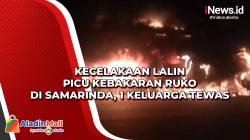 Kecelakaan Lalin Picu Kebakaran Ruko di Samarinda, 1 Keluarga Tewas