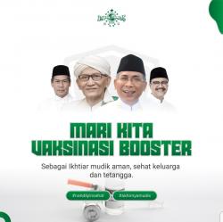 PBNU, Polri dan Kemenag Gelar 1 Juta Vaksin Booster Jelang Lebaran, Ini Syaratnya