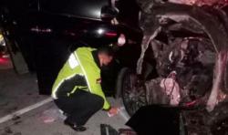 Mobil Grup Musik Debu Melaju dengan Kecepatan Lebih dari 100 Km/Jam saat Kecelakaan 