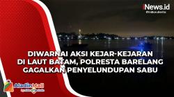 Diwarnai Aksi Kejar-kejaran di Laut Batam, Polresta Barelang Gagalkan Penyelundupan 31 Kg Sabu