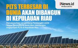  Infografis PLTS Terbesar di Dunia Akan Dibangun di Kepulauan Riau  