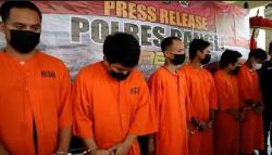Polisi Tangkap 6 Tersangka Narkotika di Bangli, Ternyata Teman Satu Tongkrongan