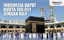 Infografis Indonesia Dapat Kuota 100.051 Jemaah Haji Tahun Ini