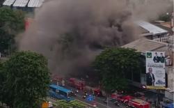 Ruko di Gunung Sahari Terbakar, Diduga akibat Korsleting Listrik