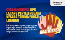 Infografis KPK Larang Penyelenggara Negara Terima Parsel Lebaran