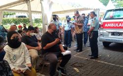 Jelang Mudik, Pangkoopsau I Tinjau Vaksinasi Booster MNC Peduli di Kebon Sirih Jakpus