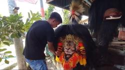Perajin Barongan di Blora Kebanjiran Order dari Calon Pemudik