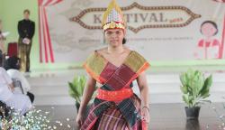 Peringatan Hari Kartini di SMAN 113, Siswa Siswi Peragakan Baju Adat Nusantara