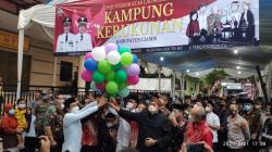 Resmikan Kampung Kerukunan di Lebak, Bupati Herdiat: Orang Ciamis Itu Cinta Damai
