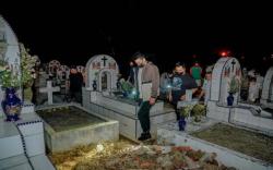 Makam di TPU Simalingkar Rusak Diterjang Arus Sungai, Bobby Nasution Langsung Tinjau