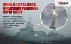 Infografis China Uji Coba Rudal Supersonik Pembunuh Kapal Induk