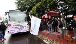 IOH Lepas Tim Uji Jaringan Telekomunikasi Lebaran Rute Mudik Jakarta-Surabaya