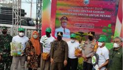 Bagikan Benih Gratis 2.600 Ton, Gubernur Sulsel Harap Produktivitas Sektor Pertanian Meningkat