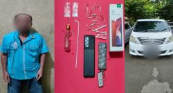 Berseteru dengan Sopir Bus, Pengemudi Alphard Ini Ternyata Bawa Sabu saat Digeledah Polisi