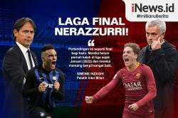 Infografis Prediksi Inter Milan Vs AS Roma: Laga Final bagi Nerazzurri