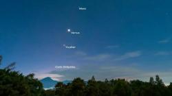 4 Planet Sejajar Bikin Heboh Warga KBB, Ini Penjelasan Observatorium Bosscha<