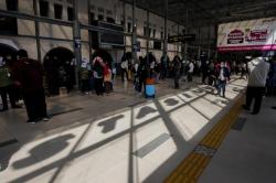 H-8 Lebaran, 12 Ribu Orang Mudik dari Stasiun Pasar Senen 