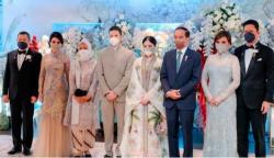 Pernikahan Jessica Tanoesoedibjo-Jonathan, HT : Terima Kasih Bapak Jokowi, Ibu Iriana dan Bapak Bamsoet 