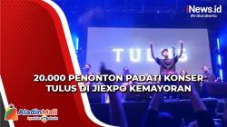 20.000 Penonton Padati Konser Tulus di JIExpo Kemayoran