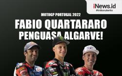 Infografis Fabio Quartararo Juara MotoGP Portugal 2022