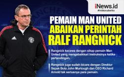 Infografis Perintah Ralf Rangnick Diabaikan Pemain Manchester United