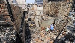 Tidak Ada yang Tersisa, Begini Kondisi Pasar Gembrong usai Kebakaran