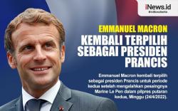 Infografis Emmanuel Macron Menang Pilpres Prancis
