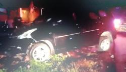 Mobil Dinas Pemkab Pangandaran Hantam Pohon hingga Ringsek, 3 Luka-luka<