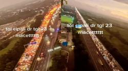 Beredar Video Kemacetan Sangat Panjang di Tol Cipali, Polda Jabar: Itu Hoaks!<