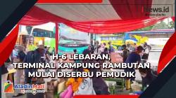 H-6 Lebaran, Terminal Kampung Rambutan Mulai Diserbu Pemudik