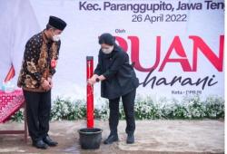 Resmikan Sambungan Air Bersih di Gendayakan Wonogiri, Puan: Kita Butuh Air
