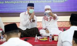 Ganjar Salat Idul Fitri di Simpang Lima, Hendi di Halaman Balai Kota Semarang  