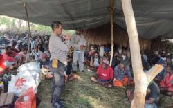 Antisipasi Main Hakim, Kapolres Jayawijaya Sambangi Rumah Korban Pembunuhan