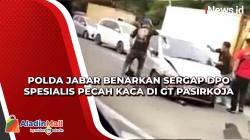 Polda Jabar Benarkan Sergap DPO Spesialis Pecah Kaca di GT Pasirkoja<