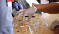 Polisi Gelar Tes Urine Dadakan di Pos Pengamanan Padang Lawas, Ini Hasilnya<